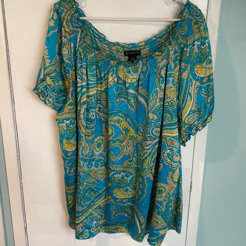 100% silk top